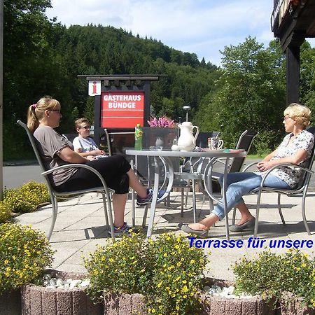 Gaestehaus Buendge Kamschlacken Esterno foto