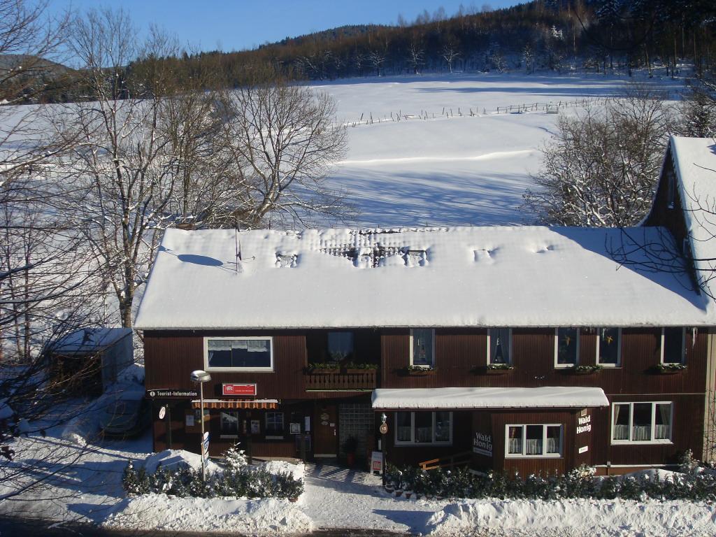 Gaestehaus Buendge Kamschlacken Esterno foto