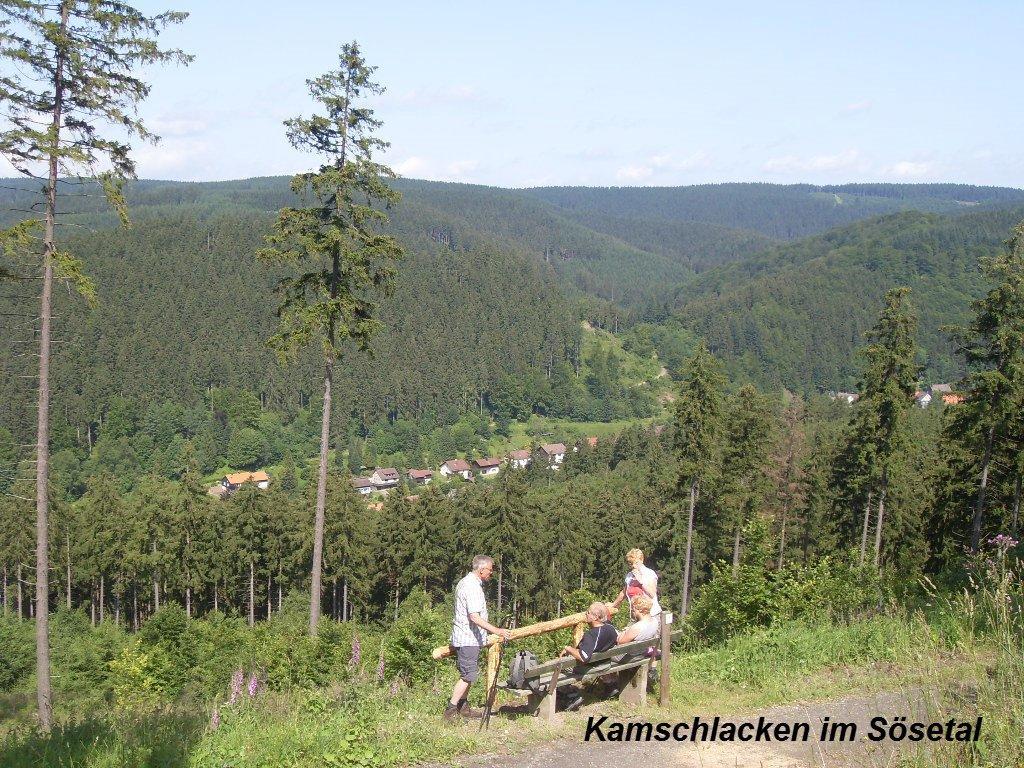 Gaestehaus Buendge Kamschlacken Esterno foto