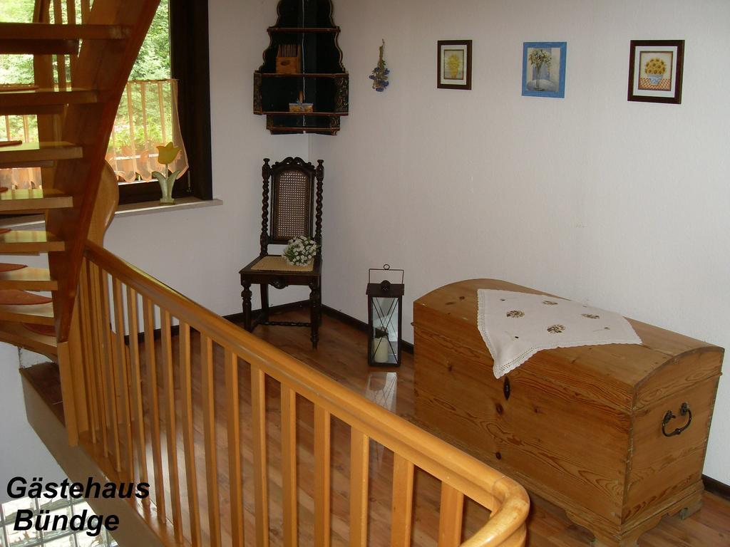 Gaestehaus Buendge Kamschlacken Esterno foto